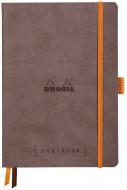 Записная книжка Rhodiarama Goalbook в мягкой обложке, A5, точка, 90 г, Chocolate Шоколад