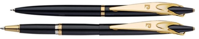 Набор: ручка шариковая и роллер Pierre Cardin Pen and Pen, Lacquer Black GT Набор: ручка шариковая и роллер Pierre Cardin Pen and Pen, Lacquer Black GT