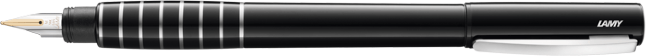 Перьевая ручка Lamy accent, кольца, лак