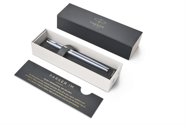 Перьевая ручка Parker IM Core F321, Light Blue Grey CT Перьевая ручка Parker IM Core F321, Light Blue Grey CT