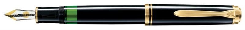Перьевая ручка Pelikan Souveraen M 600, Black GT