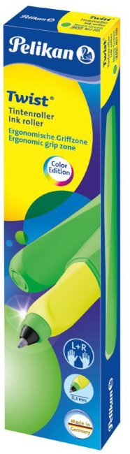 Роллер Pelikan Office Twist Standard R457, зеленый неон