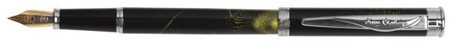 Перьевая ручка Pierre Cardin Gamme Special, черный/зеленый Перьевая ручка Pierre Cardin Gamme Special, черный/зеленый