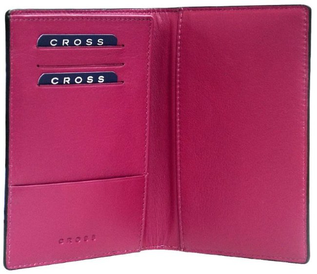 Футляр для паспорта/портмоне женский Cross Charol, Burgundy Patent