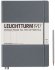 Записная книжка Leuchtturm Master Slim A4+ (в точку), 123 стр., твердая обложка, антрацит