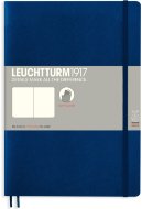 Записная книжка Leuchtturm Composition В5 (нелинованная), 123 стр., мягкая обложка, холодно-синяя