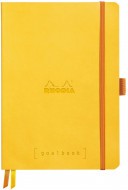 Записная книжка Rhodiarama Goalbook в мягкой обложке, A5, точка, 90 г, Daffodil Желтый