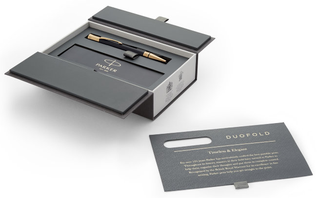 Шариковая ручка Parker Duofold K74 Black GT Шариковая ручка Parker Duofold K74 Black GT