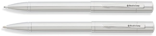 Набор шариковая ручка и механический карандаш Franklin Covey, Greenwich Chrome в подарочной упаковке