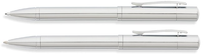 Набор шариковая ручка и механический карандаш Franklin Covey, Greenwich Chrome в подарочной упаковке