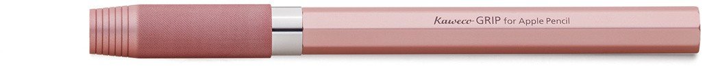 Корпус GRIP для стилуса Apple Pencil розовое золото в жестяном футляре