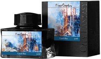 Флакон чернил Pierre Cardin CITY FANTASY Gaudi Blue (50 мл) PC332-L4