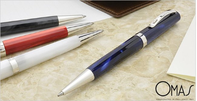 Ручка шариковая Omas Milord Cruise Blue