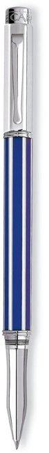 Ручка-роллер Caran d’Ache Varius Chinablue Silver Plated Rhodium Ручка-роллер Caran d’Ache Varius Chinablue Silver Plated Rhodium