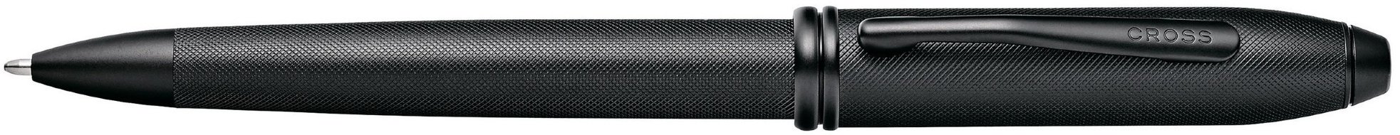 Шариковая ручка Cross Townsend Black Micro Knurl