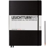 Записная книжка Leuchtturm Master Slim A4+ (в точку), 123 стр., твердая обложка, черная