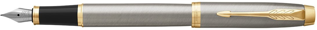 Перьевая ручка Parker IM Core F321, Brushed Metal GT