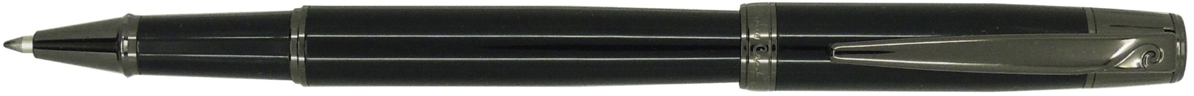 Ручка-роллер Pierre Cardin Count, оружейный хром, латунь