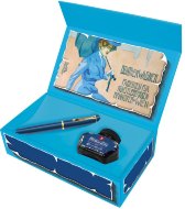 Набор Pelikan Classic M120 SE (PL809801) Iconic Blue: перьевая ручка + флакон чернил