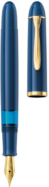 Набор Pelikan Classic M120 SE (PL809801) Iconic Blue: перьевая ручка + флакон чернил Набор Pelikan Classic M120 SE (PL809801) Iconic Blue: перьевая ручка + флакон чернил
