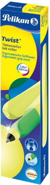 Роллер Pelikan Office Twist Standard R457, желтый неон