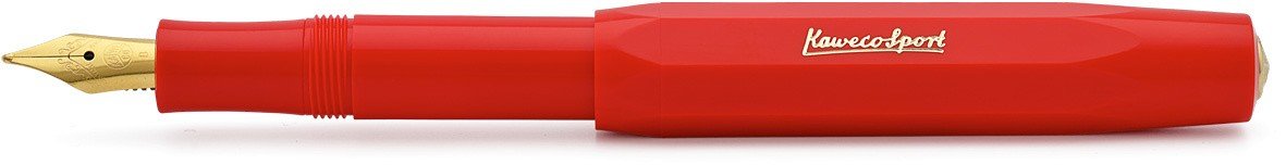 Ручка перьевая CLASSIC Sport F 0.7мм красный корпус