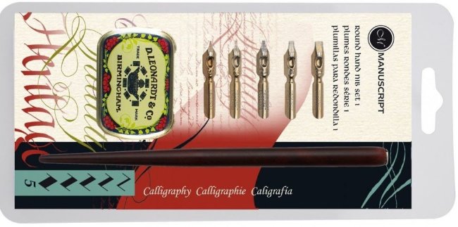 Набор для каллиграфии Manuscript Round Hand №1 Набор для каллиграфии Manuscript Round Hand №1