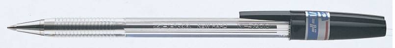 Ручки шариковые Zebra N-5200 0.7мм, черные чернила (10 штук)