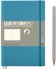 Записная книжка Leuchtturm Paperback В6+ (нелинованная), 123 стр., мягкая обложка, нордически-синяя