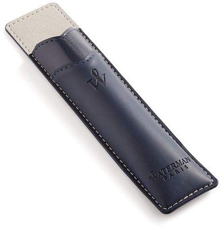 Набор: Шариковая ручка Waterman Hemisphere Matte Black CT, чехол, подарочная коробка Набор: Шариковая ручка Waterman Hemisphere Matte Black CT, чехол, подарочная коробка