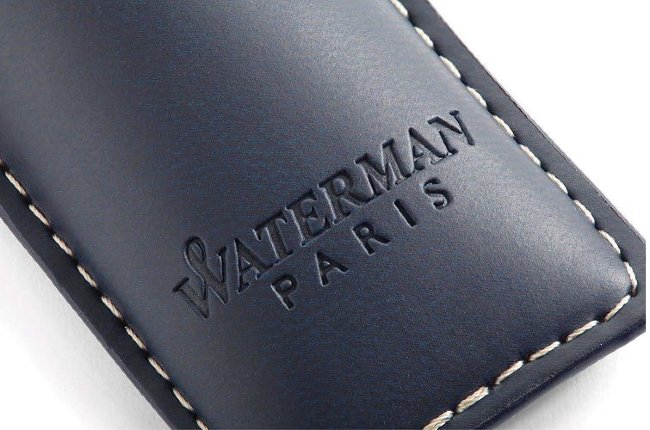 Набор: Шариковая ручка Waterman Hemisphere Matte Black CT, чехол, подарочная коробка Набор: Шариковая ручка Waterman Hemisphere Matte Black CT, чехол, подарочная коробка