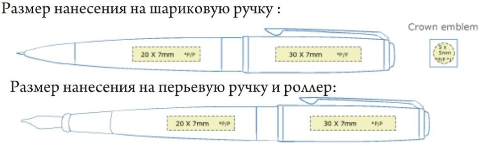 Ручка перьевая чертеж