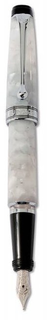 Перьевая ручка Aurora Luna Aurea Minima Limited Production, White Marbled RT Перьевая ручка Aurora Luna Aurea Minima Limited Production, White Marbled RT