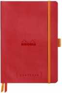 Записная книжка Rhodiarama Goalbook в мягкой обложке, A5, точка, 90 г, Poppy Красный