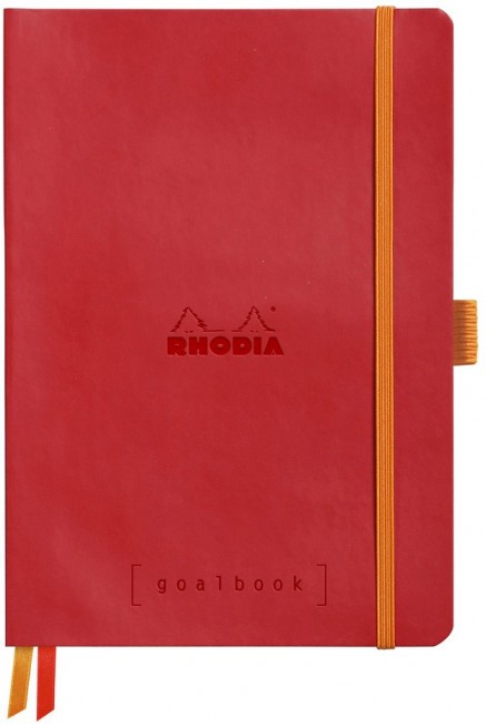 Записная книжка Rhodiarama Goalbook в мягкой обложке, A5, точка, 90 г, Poppy Красный Записная книжка Rhodiarama Goalbook в мягкой обложке, A5, точка, 90 г, Poppy Красный