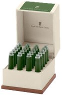 Картриджи с чернилами Graf von Faber-Castell, зеленый, 20 шт