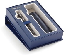 Набор: Перьевая ручка Waterman Hemisphere Matte Black CT, чехол, подарочная коробка