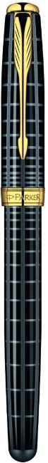 Перьевая ручка Parker Sonnet F531, Dark Grey Laquer GT Перьевая ручка Parker Sonnet F531, Dark Grey Laquer GT