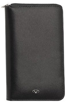 Портмоне Visconti на молнии с отделением для документов, черный Портмоне Visconti на молнии с отделением для документов, черный