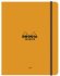 Записная книжка Rhodia Unlimited в мягкой обложке, A5+, клетка, 80 г, оранжевый