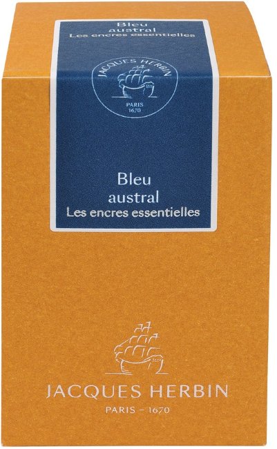 Чернила в банке Herbin Prestige, 50 мл, Bleu austral Бирюзовый