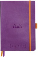 Записная книжка Rhodiarama Goalbook в мягкой обложке, A5, точка, 90 г, Purple Фиолетовый