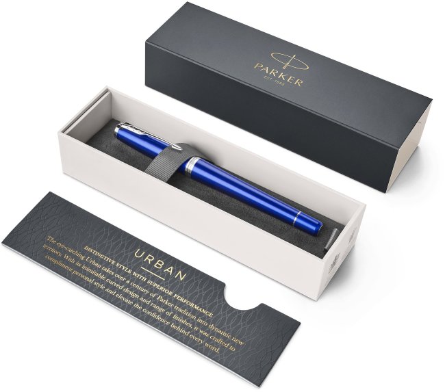 Перьевая ручка Parker Urban Core F309, Nightsky Blue CT Перьевая ручка Parker Urban Core F309, Nightsky Blue CT