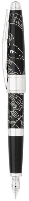 Перьевая ручка Cross Apogee Snake Year 2013 (Special Edition), Black Laquer