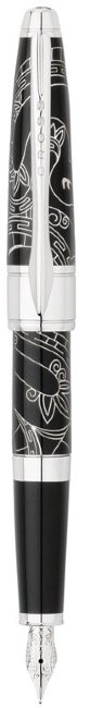 Перьевая ручка Cross Apogee Snake Year 2013 (Special Edition), Black Laquer