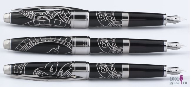 Перьевая ручка Cross Apogee Snake Year 2013 (Special Edition), Black Laquer