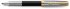 Ручка роллер Parker Sonnet Premium T537 Metal Black GT F черные чернила