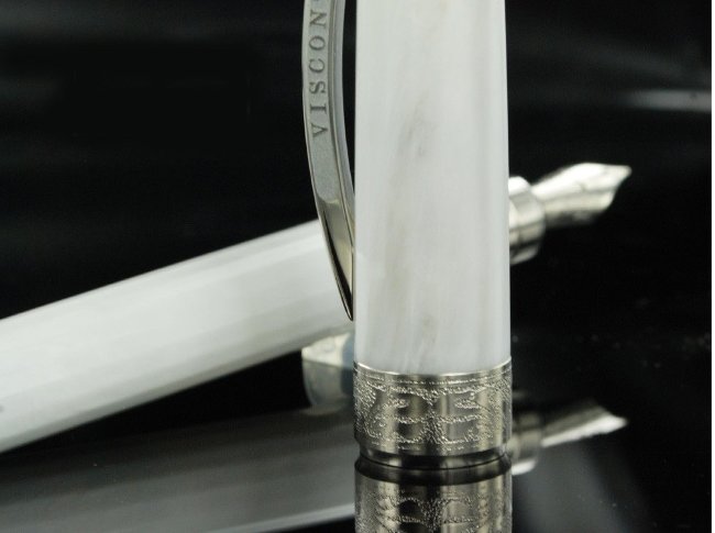 Перьевая ручка Visconti Michelangelo Venus tribute to Botticelli, White Marble PT