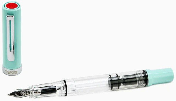 Ручка перьевая TWSBI ECO T мятно-голубой Ручка перьевая TWSBI ECO T мятно-голубой