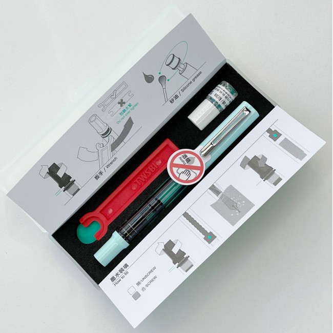 Ручка перьевая TWSBI ECO T мятно-голубой Ручка перьевая TWSBI ECO T мятно-голубой